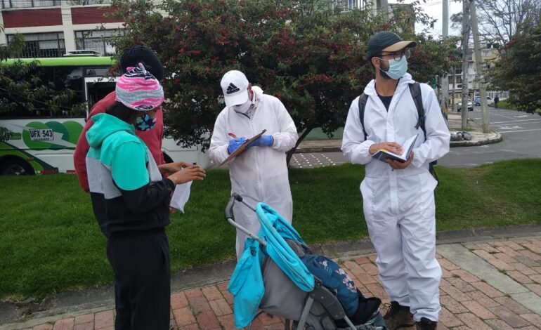  Familias migrantes dejaron la intemperie y pasaron a hospedajes temporales facilitados por la SDIS