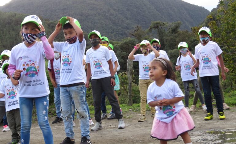  Ubalá, Cundinamarca hizo campaña con la niñez diciendo no a la violencia