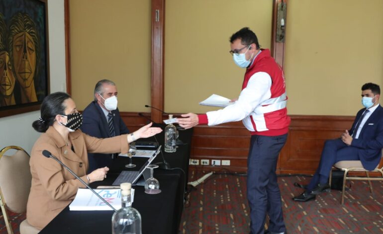  Personero de Bogotá entregó informe a la CIDH