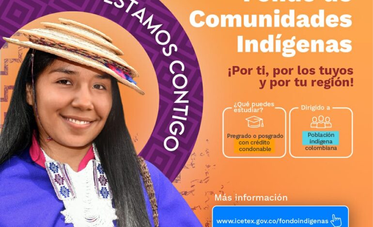  Jóvenes de comunidades indígenas se pueden inscribir a fondo para acceder a educación superior