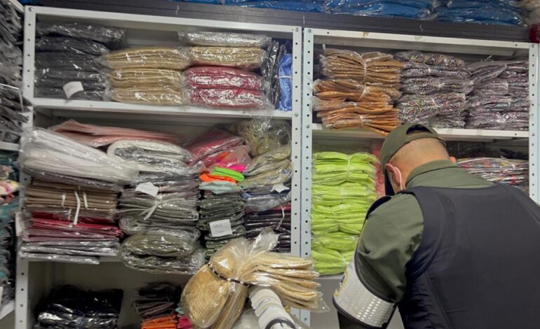  DIAN Y POLFA PROPINAN GOLPE AL CONTRABANDO DE MERCANCÍAS