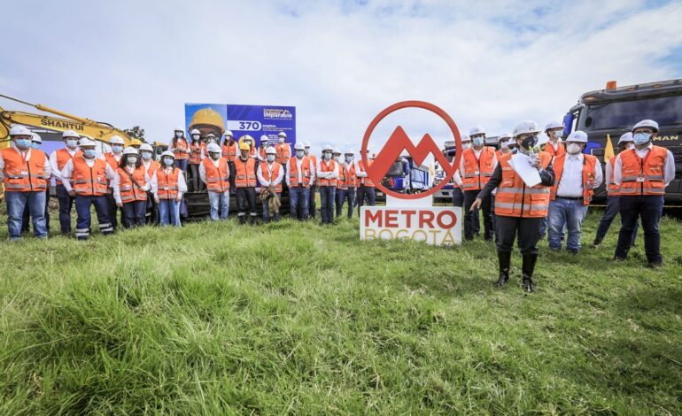  Empezaron obras del Patio Taller del Metro de Bogotá
